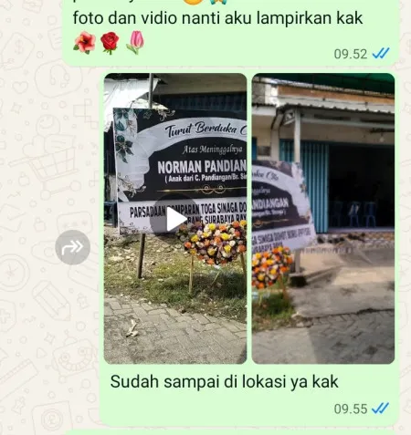 Pengiriman Karangan Bunga Vihara Tangerang